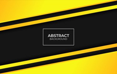 Soyut Sarı Arkaplan Tasarımı