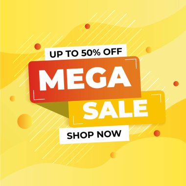 Modern Dinamik Sıvı Mobil Satış Sancakları. Satış afişi şablonu tasarımı, satış özel teklif seti