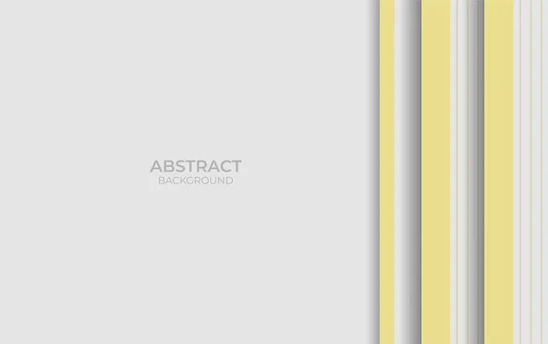 Fond Abstrait Blanc Jaune — Image vectorielle