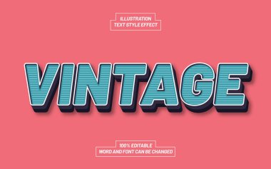 Klasik 3B Kalın Metin Efekti