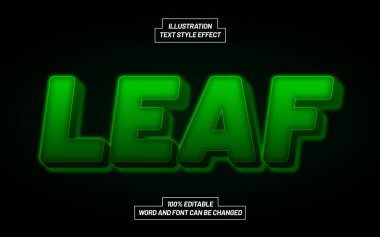 Yaprak Metin Biçimi Efekti