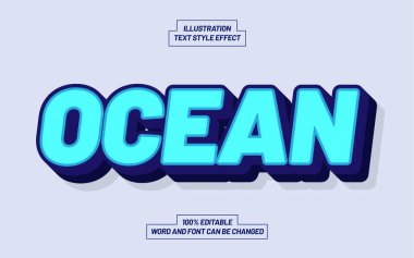 Okyanus Metni Biçimi Efekti