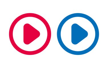 Ok Simgesi BLue ve Kırmızı Satır Tasarımı