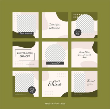 Şablon Sosyal Ortam Tasarımı Bilmecesi Kaynağı