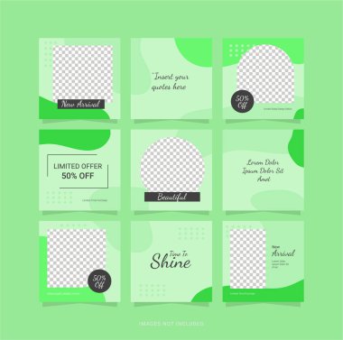 Şablon Bulmaca Besleme Tasarımı Moda Kadınları