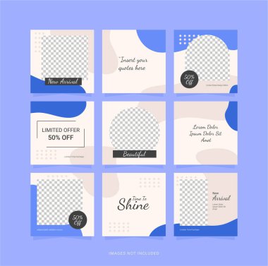 Bulmaca Sonrası Sosyal Ortam Tasarımı Şablonu