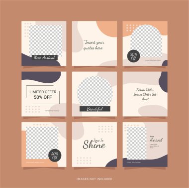 Şablon Besleme Moda Kadınları Bulmaca Tasarımı