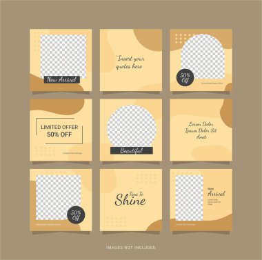 Moda Kadınları Bulmaca Besleme Tasarımı