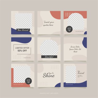 Moda Kadınları Besleme Bulmacası Şablonu