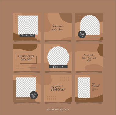 Şablon Bulmaca Besleme Moda Kadınları Tasarım