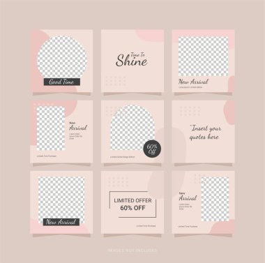 Şablon Bulmaca Sosyal Medya Tasarımı GönderiName