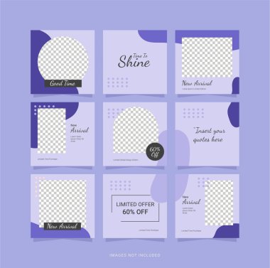 Bulmaca Sonrası Sosyal Ortam Tasarımı Şablonu