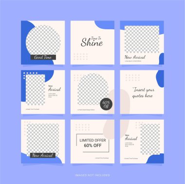 Şablon Tasarımı Posta Moda Kadınları Bulmacası