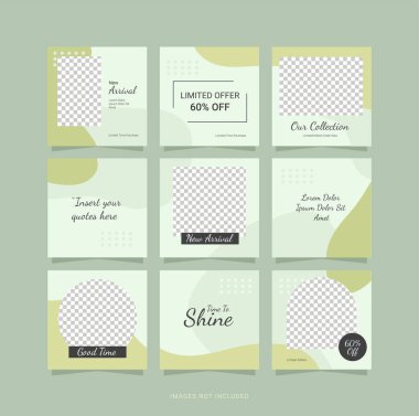 Şablon Bulmaca Tasarımı Moda Kadınları Besleme