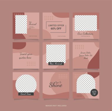 Moda Kadınları Bulmaca Besleme Tasarımı