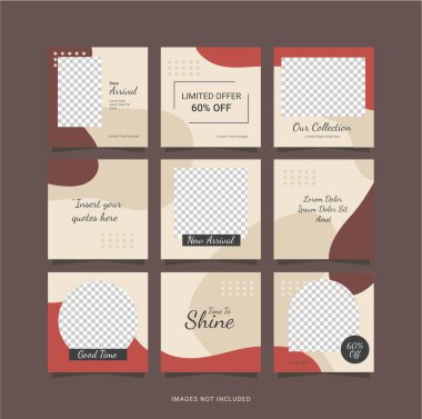 Moda Kadınları Şablon Tasarım Bulmacası