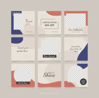 Posta Şablonu Moda Kadınları Tasarım Bulmacası