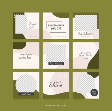 Şablon Besleme Bulmacası Moda Kadınları Tasarım