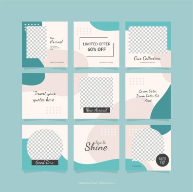 Moda Kadınları Şablon Besleme Bulmacası Tasarımı