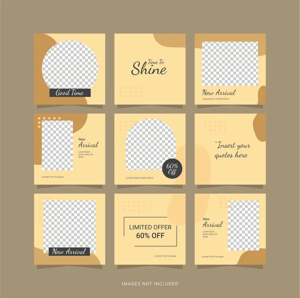 Sosyal Ortam Bilmecesi Besleme Şablonu Tasarımı