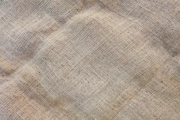 Texture of sack. Burlap background. Natural linen texture for background. Jute hessian sackcloth canvas sack cloth woven texture pattern in beige, gray, brown color. Copy space