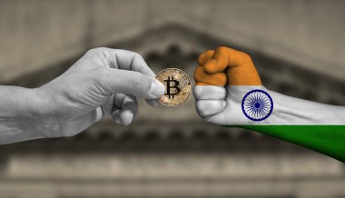 Bitcoin vs, versus India. The India puts tough rules and taxes on bitcoin trading