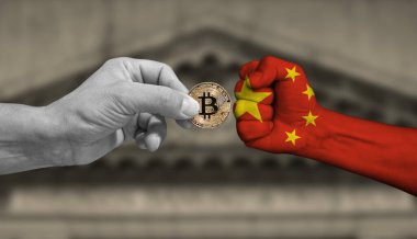 Bitcoin vs, versus China. China puts tough rules and taxes on bitcoin trading