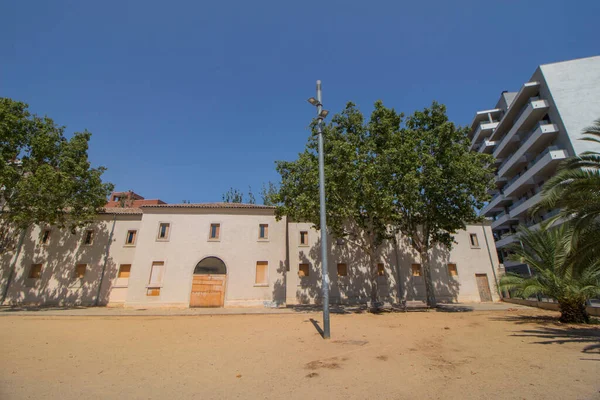 Parque Remunta Centro Hospitalet Llobregat Región Baix Llobregat Barcelona Cataluña — Foto de Stock