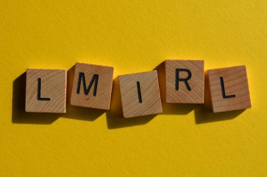 Mesajlaşmada kullanılan Gerçek Yaşamda Buluşalım 'ın LMIRL kısaltması