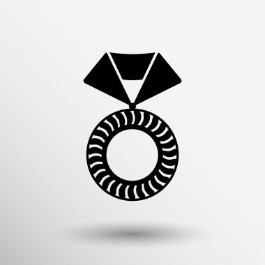 madalya simgesi logo Ödülü liderlik saygı madalyon