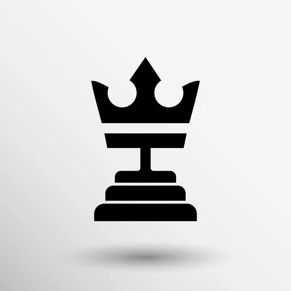 Korunu ikona ocenění krále vůdce objektu logo — Stockový vektor