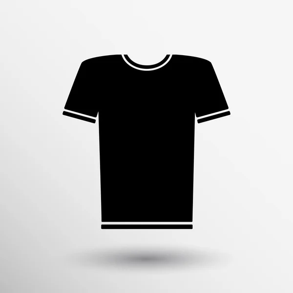 Vector Camiseta en Blanco Icono Símbolo Camisa logo — Vector de stock