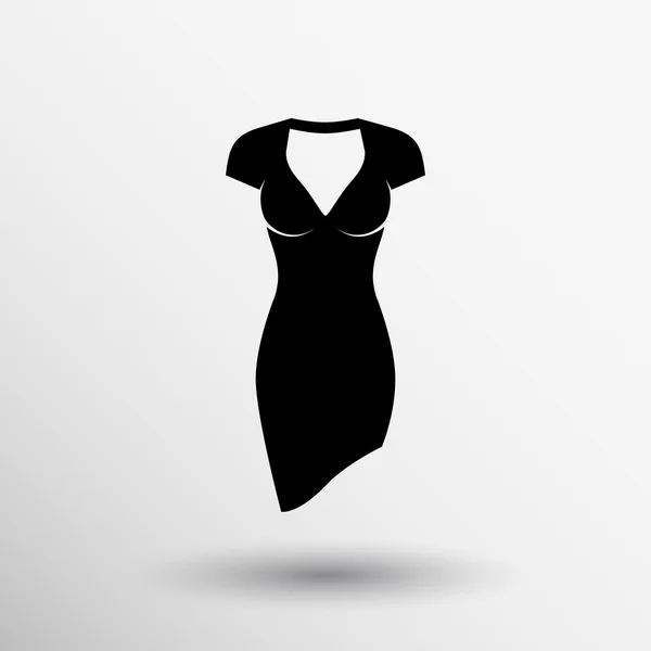 Trajes elegantes sobre el logotipo icono de fondo blanco — Vector de stock