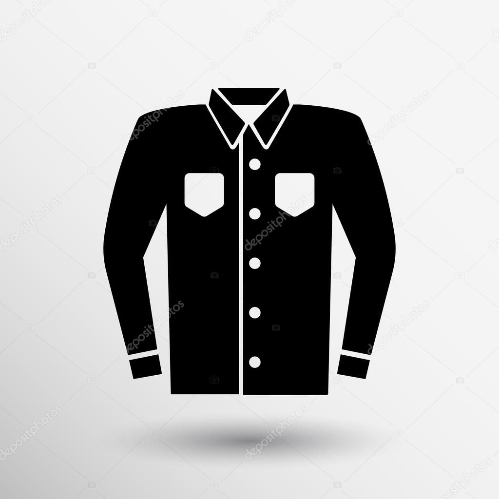 Shirt And Tie Icon Suit Men Formal Business Logo Stock Vector C Moleks