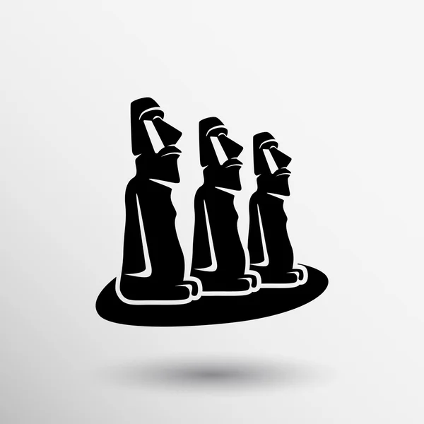 Rapa Nui Statues Vector Art Stock Images Depositphotos
