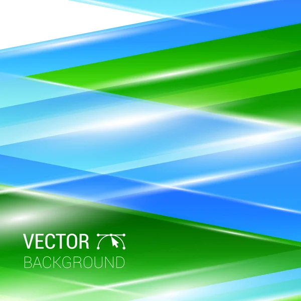 Kleurrijke Smooth twist Wave lichtlijnen vector achtergrond. — Stockvector