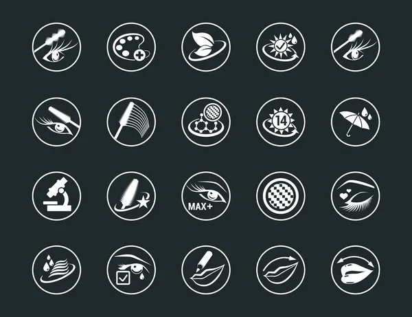 Vektorgrafik Symbole Kosmetologie Konzeptillustration Für Website App Zeichen Symbol Element — Stockvektor