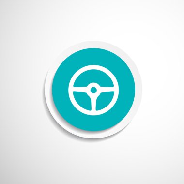 tekerlek simgesi direksiyon araba daire araç