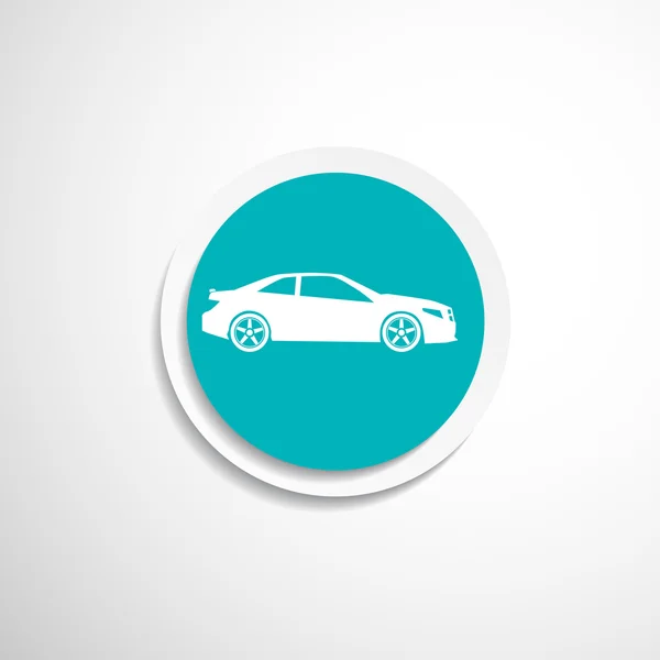 Automóvil icono coche vector vehículo automotriz — Vector de stock