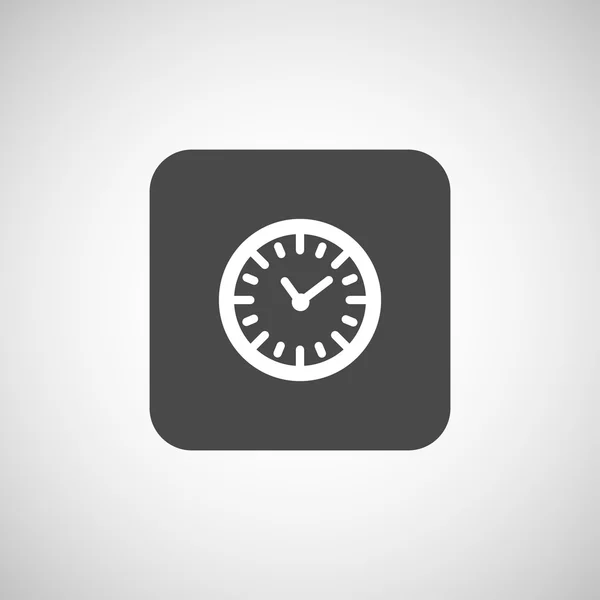 Reloj icono tiempo vector temporizador ilustración — Archivo Imágenes Vectoriales