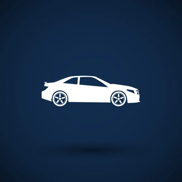 Auto pictogram auto vector voertuig automotive — Stockvector