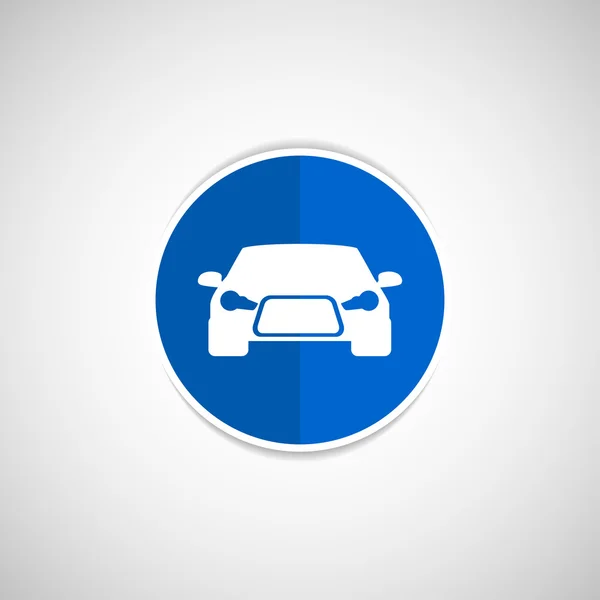 Auto pictogram auto vector voertuig automotive — Stockvector