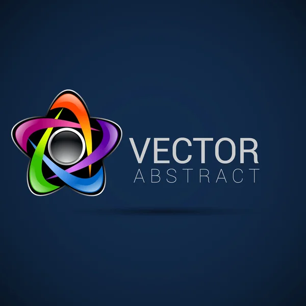 Conjunto de plantillas de logotipo abstracto. Iconos para cualquier tipo de negocio. Vector . — Archivo Imágenes Vectoriales