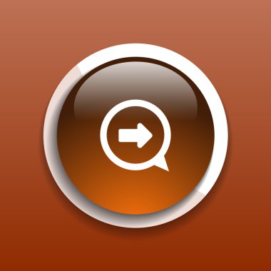 Oku sonraki işaretçi işaretçi gezinti doğru simge