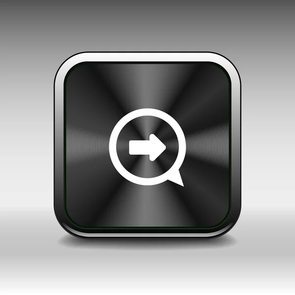 Arrow next pointer cursor navigation right icon — Stock Vector