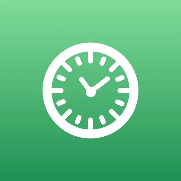 Orologio icona tempo vettoriale timer illustrazione — Vettoriale Stock
