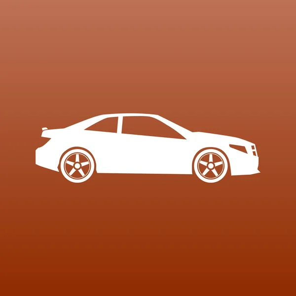 Ikona samochodów samochód wektor pojazdów samochodowych — Wektor stockowy
