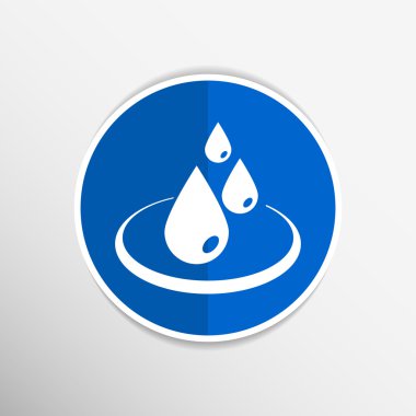 su damla yağmur vektör damlacık simgesi sıvı temiz tasarım