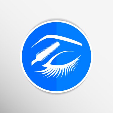 Gotik siyah dudak ile güzel kadın moda. Moda illüstrasyon. Mükemmel makyaj