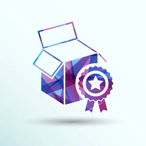 PREMIUM box packing vector design isolated icon — Stock Vector